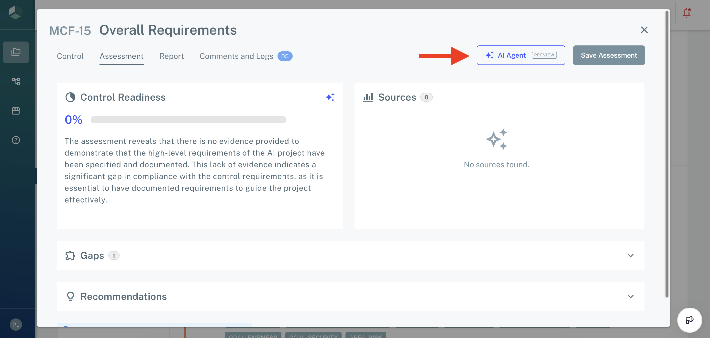 Control Assessment Agent