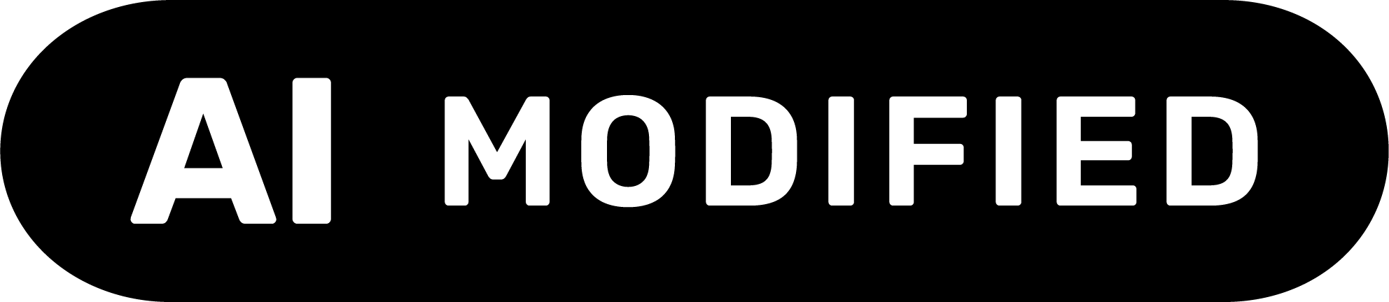 AI Modified — EU transparency icon for AI-modified content